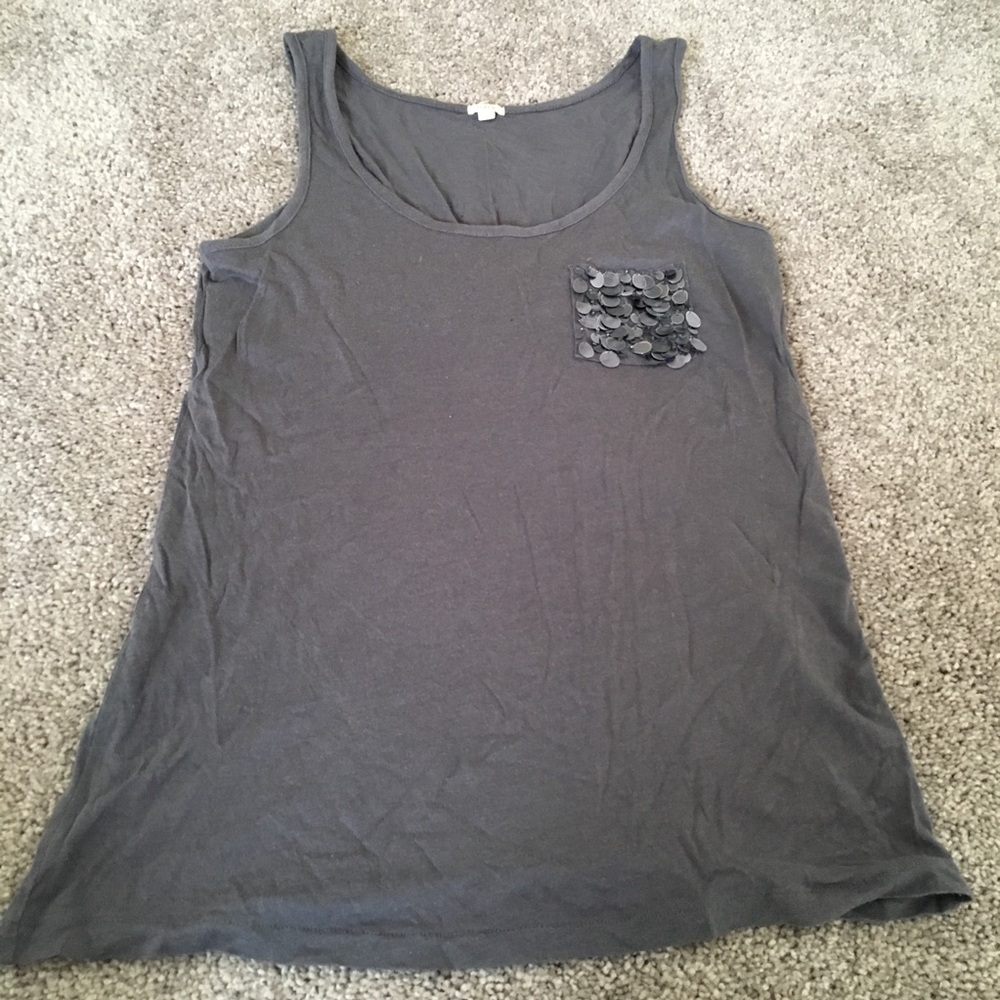 Jcrew Gray Tank Top